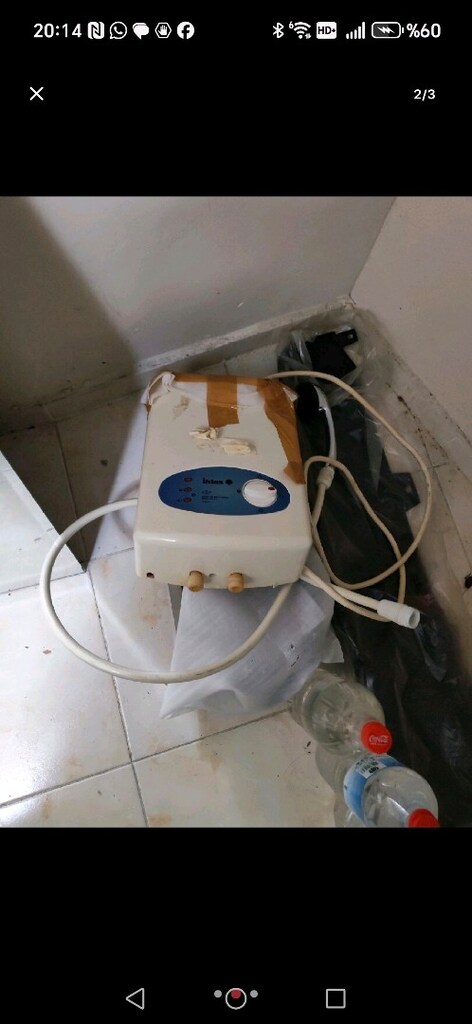 elektrikli şofben ne durumda bilmiyorum parça fiyatına yer Buca - 3