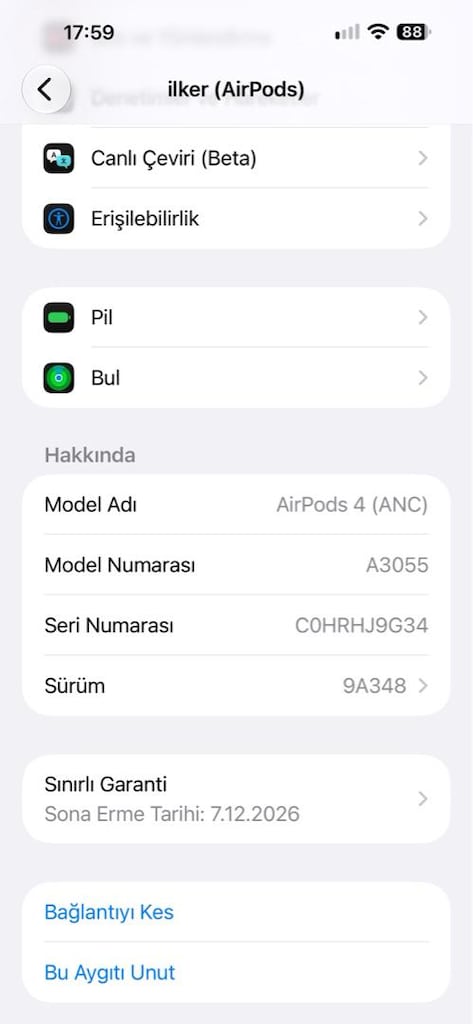 Apple AirPods 4 ANC Kulaklık - 4