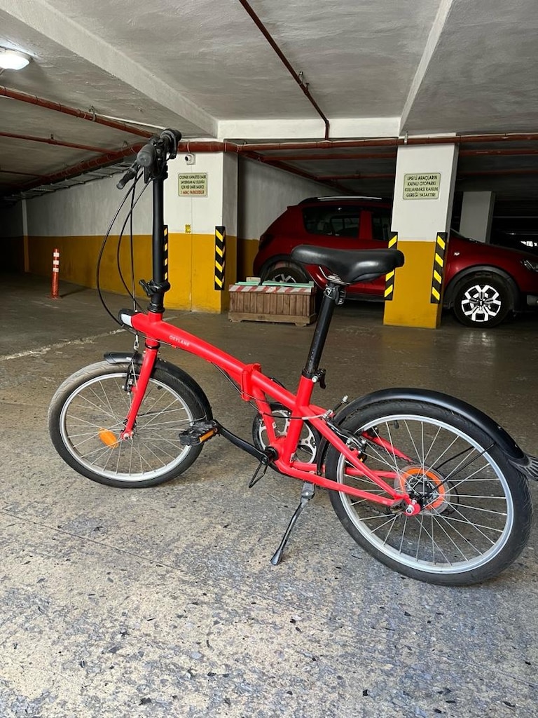 Decathlon Btwin Tilt 120 Katlanır Bisiklet Temiz