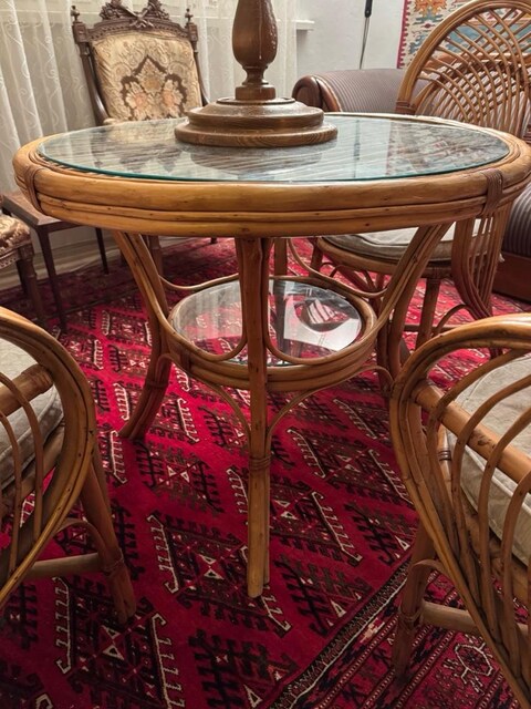Bambu Masa ve Sandalye Takımı (son hafta)