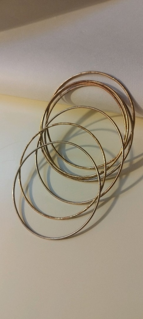 7 adet metal bilezik - 3