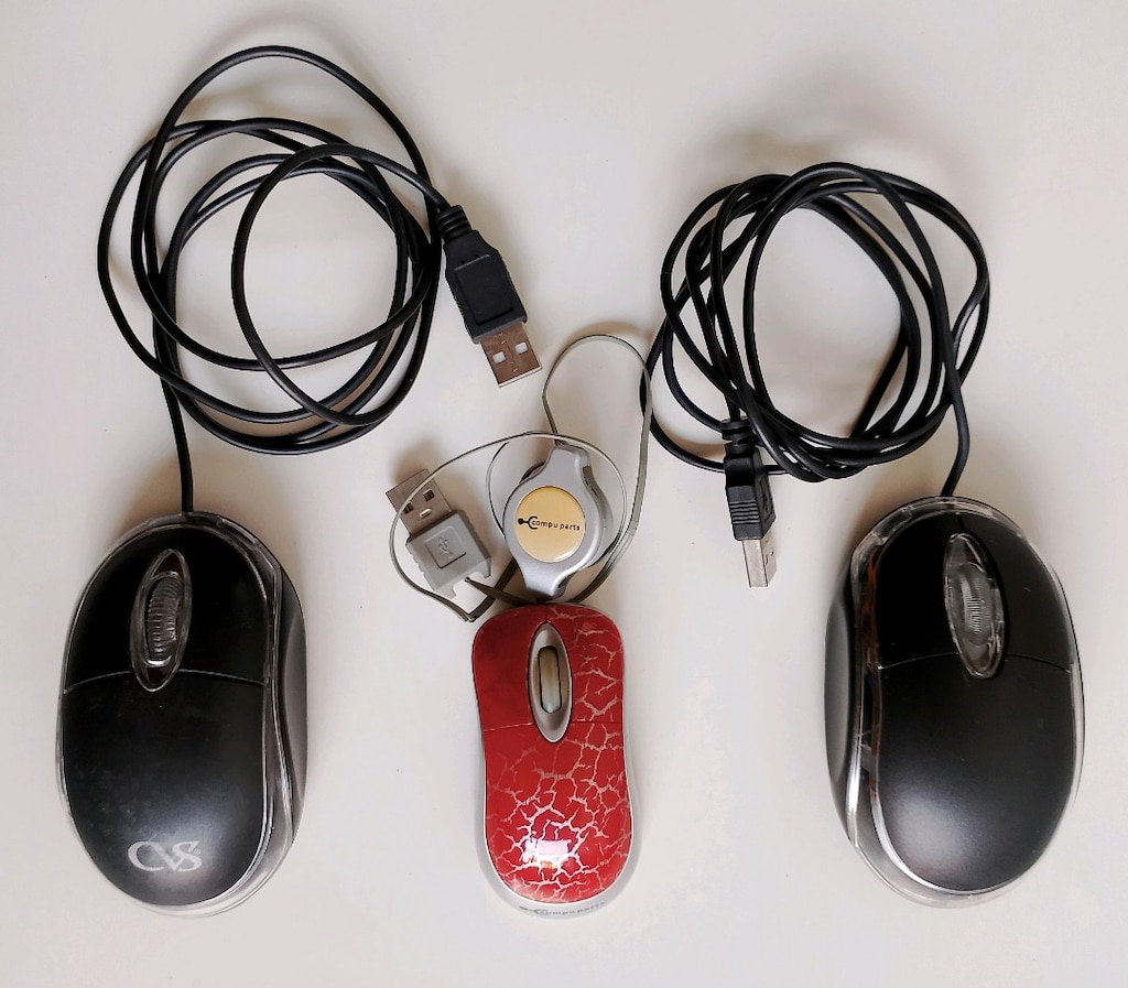 3 Adet USB Mouse Sağlam - 2