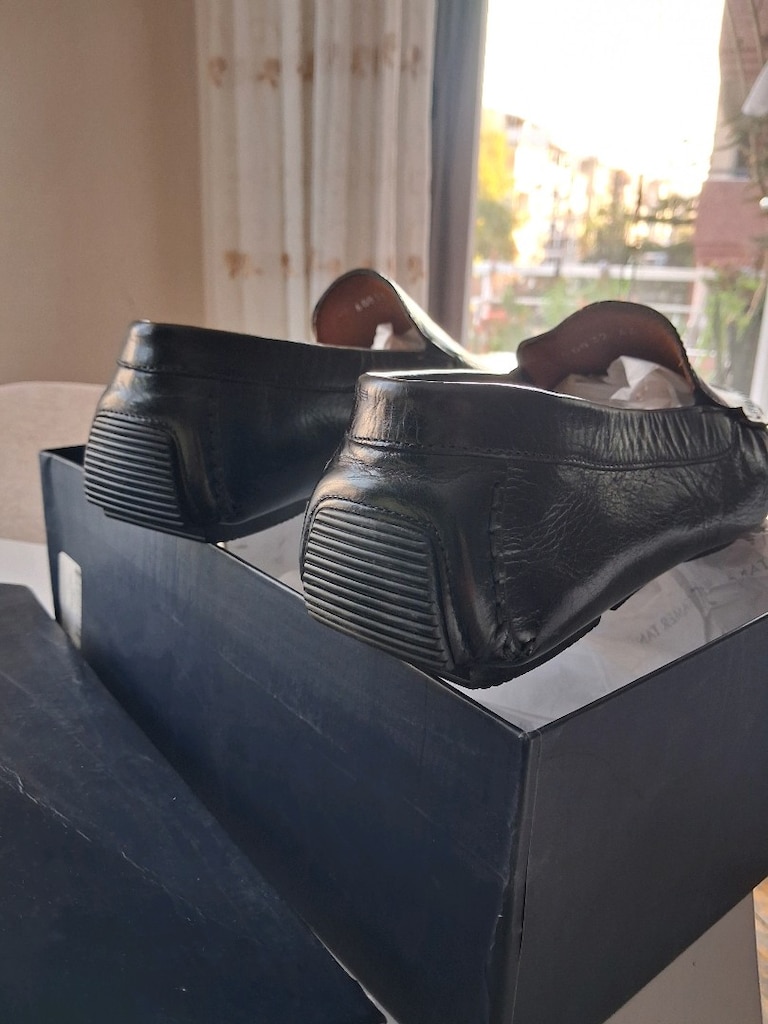 TAMER TANCA ERKEK DERİ LOAFER driving shoes AYAKKABI SIFIR 44 - 3
