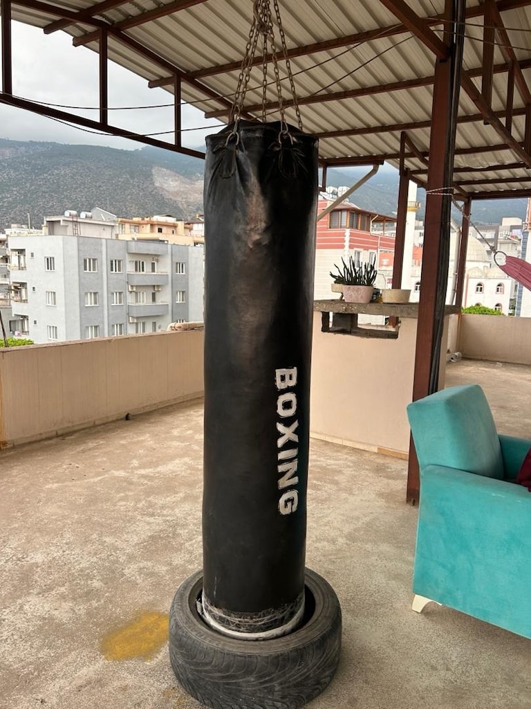 180x40 içi dolu boks torbası