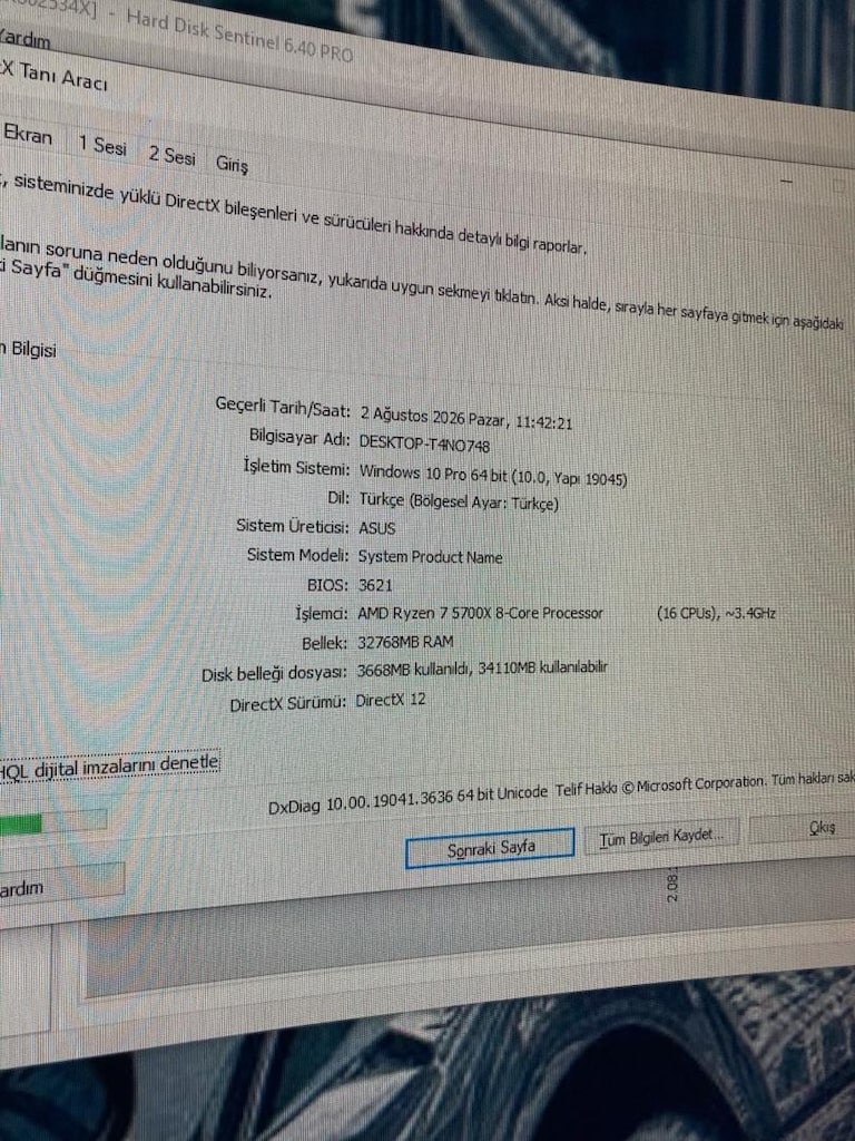 2x16 32Gb t force Ram - 3