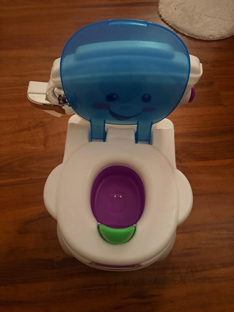 Fisher-Price Eğitici Eğlenceli Tuvalet – Kutulu, Temiz ve Eksiksiz - 8