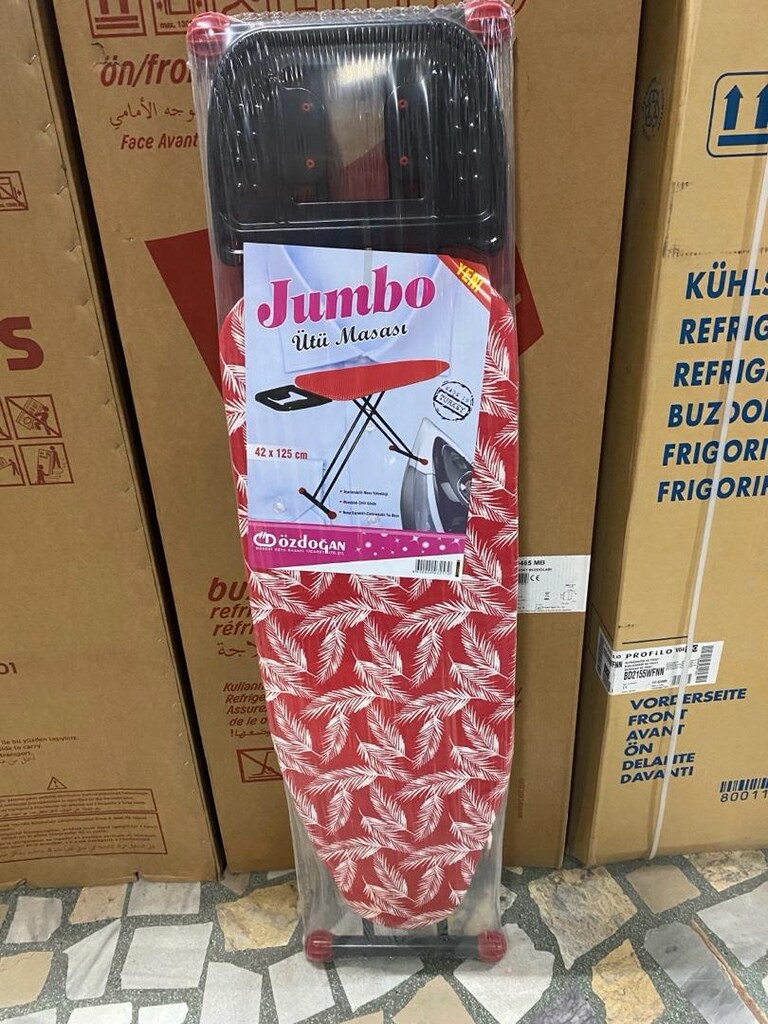 SIFIR JUMBO BÜYÜK BOY ÜTÜ MASASI. 125-42 CM - 6