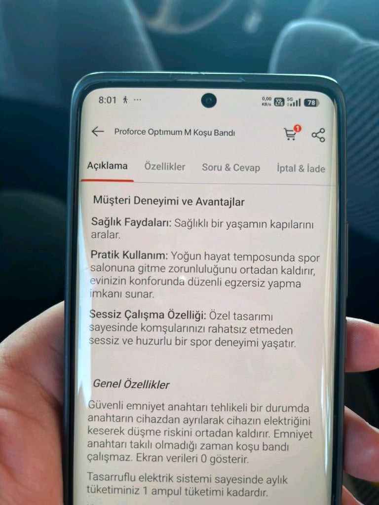 hiç kullanılmamış 8 aydır boşta bekleyen koşu bandı - 11