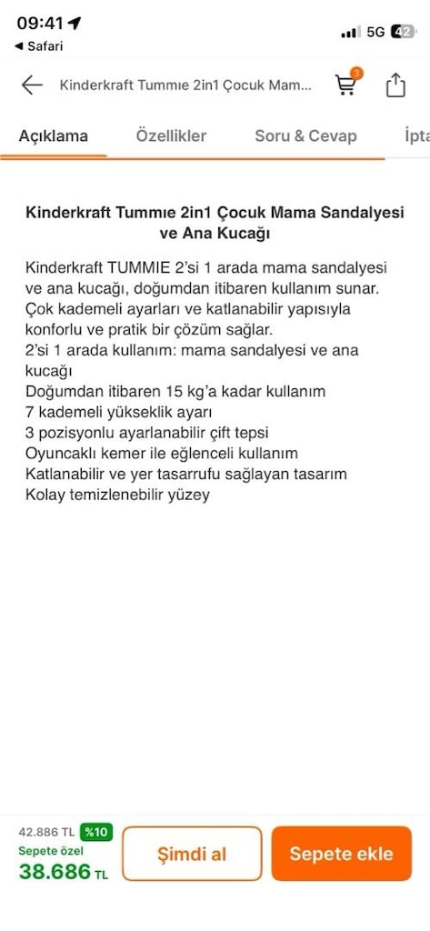 mama sandalyesi kinderkraft