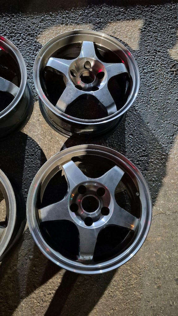 15 jant takım 5x112 jantlar sıfır ayarında kırık kaynak yok hatasız - 2