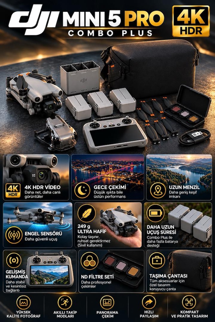 DJI MİNİ 5 PRO COMBO PLUS - 2