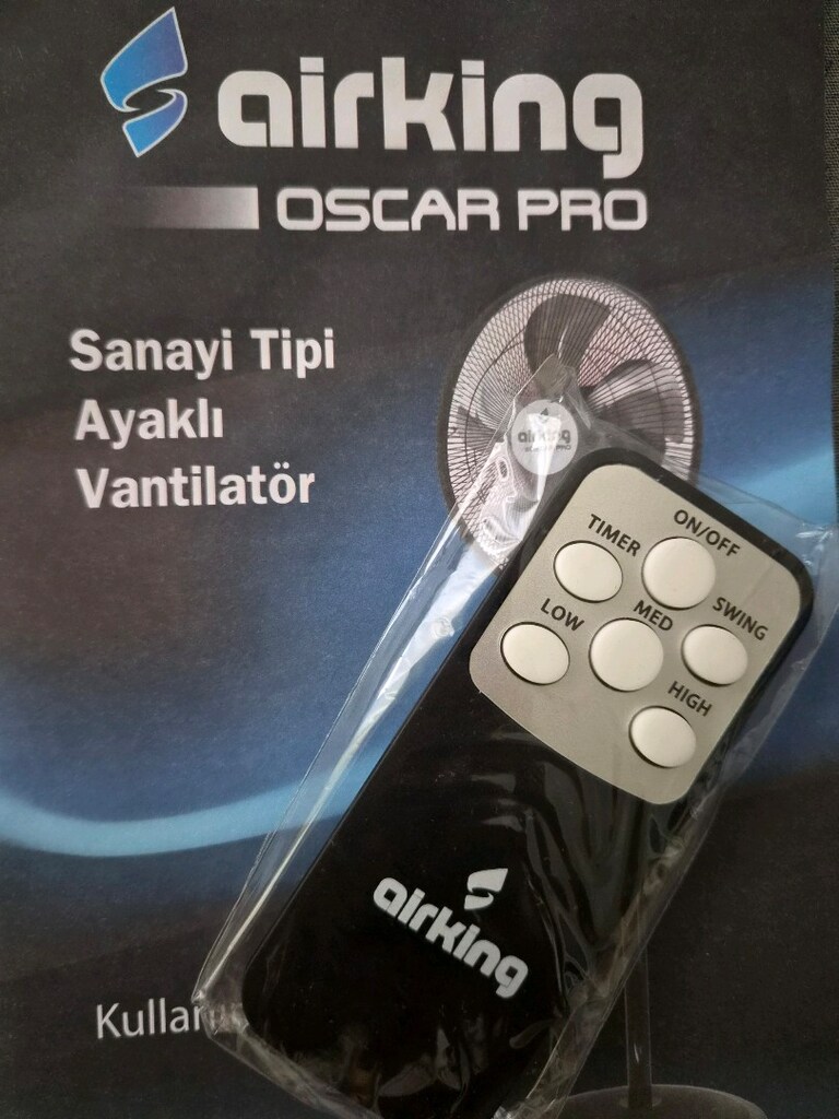 AİRKİNG OSCAR PRO SANAYİ TİPİ Vantilatör - 5