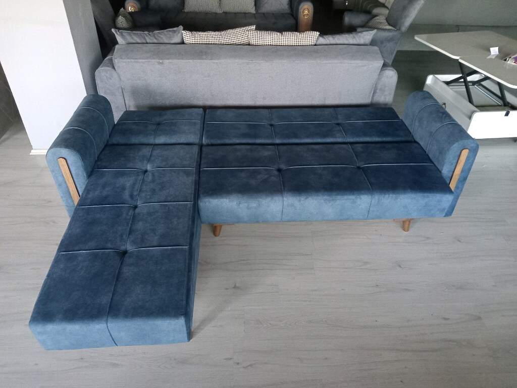 puflu mini köşe koltuk - 6