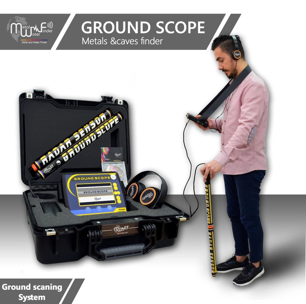 MWF Ground Scope Radar Sensörlü 2D/3D Yer Altı Görüntüleme Cihazı ... - 3