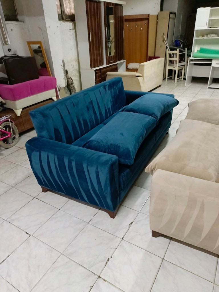 Yeni Yıkandı İki Adet Tertemiz Şık Açılır Kasalı Koltuk Nakliye Ücrets - 11