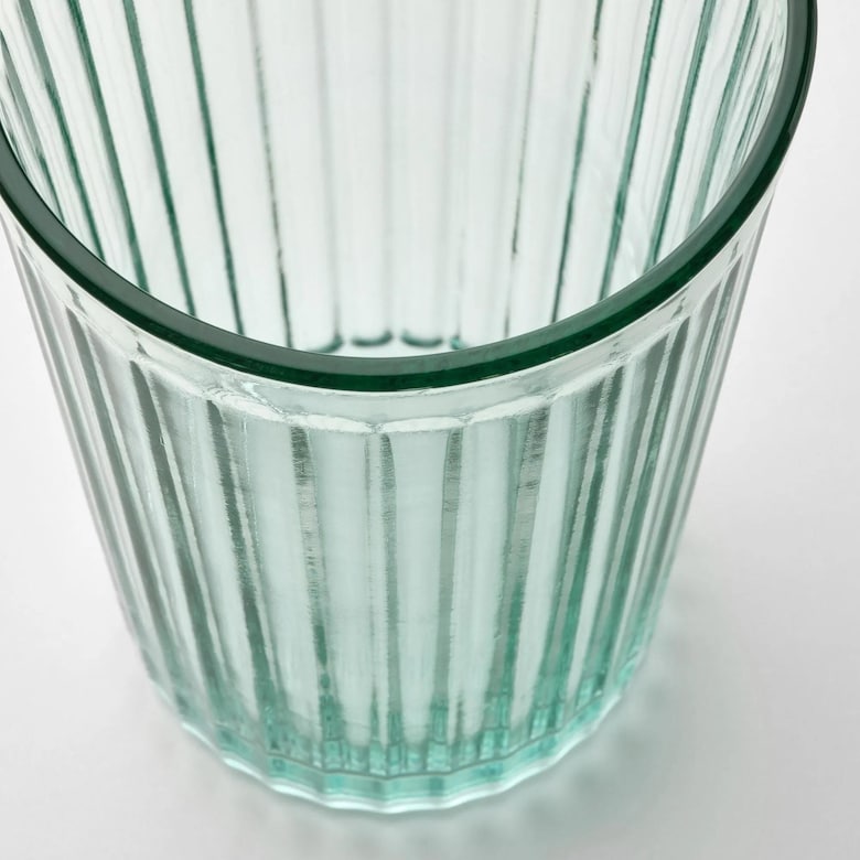 IKEA Cam Bardak Seti, Açık Turkuaz, 31 cl, 4 Adet - 2