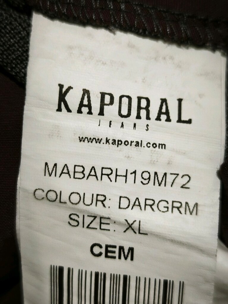 Gri renk kumaş şort XL Beden - 11