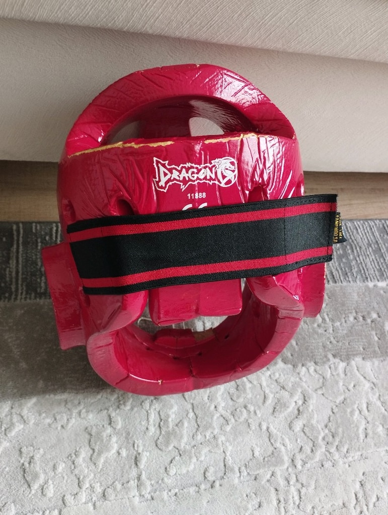 CAMLI TAEKWONDO KAPALI KASK DRAGON - 5