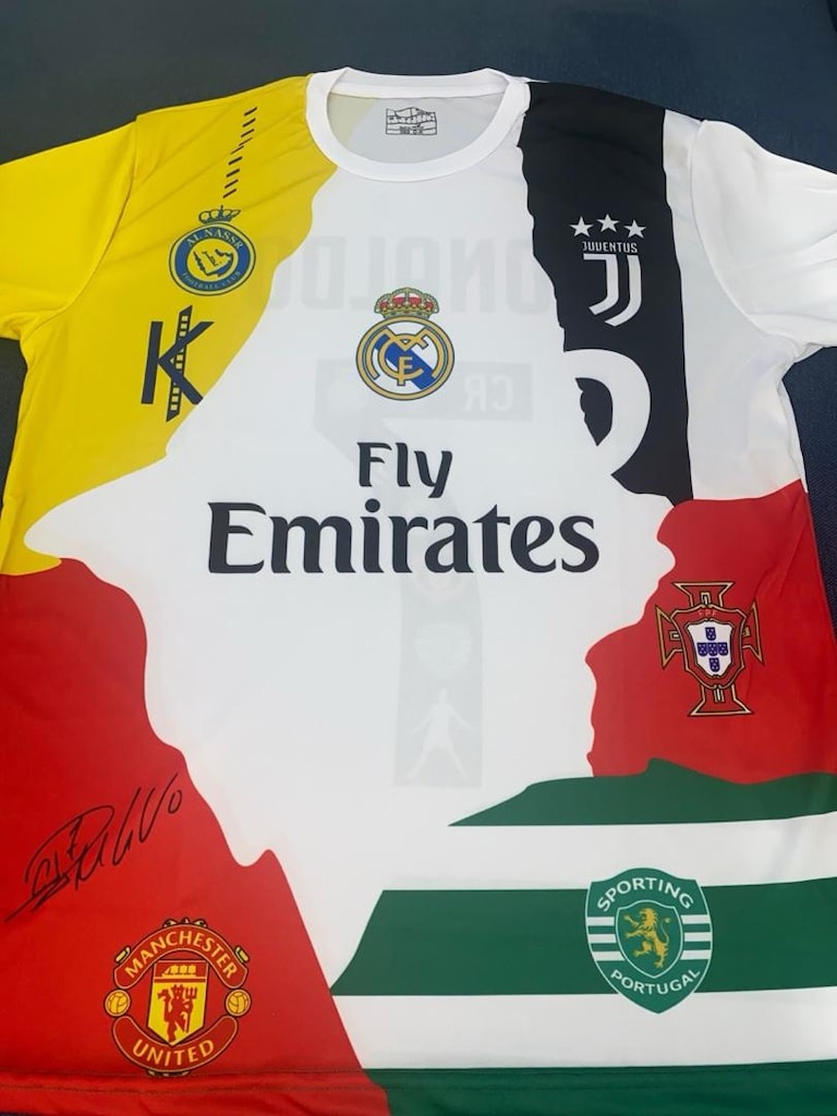Cristiano Ronaldo Özel Tasarım Forma. Koleksiyonluk L BEDEN SIFIR - 8
