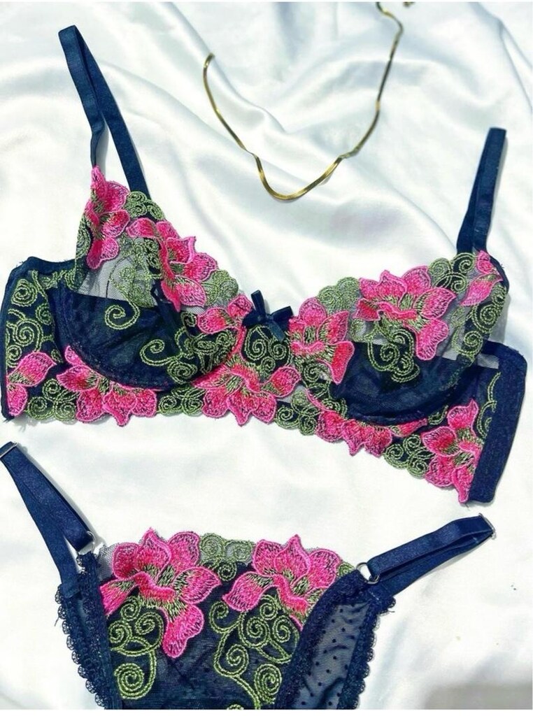 sıfır ürün uygun fiyat toptan satış dantel bralet takım - 3
