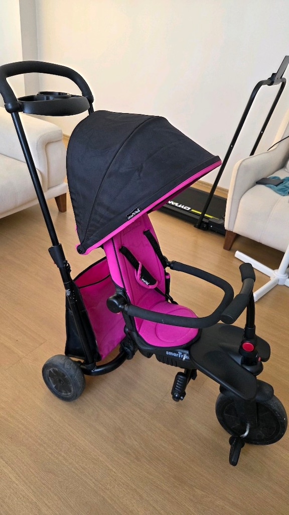 Smar Trike ebeveyn kontrollü 7 in 1 katlanır çocuk bisikleti - 6