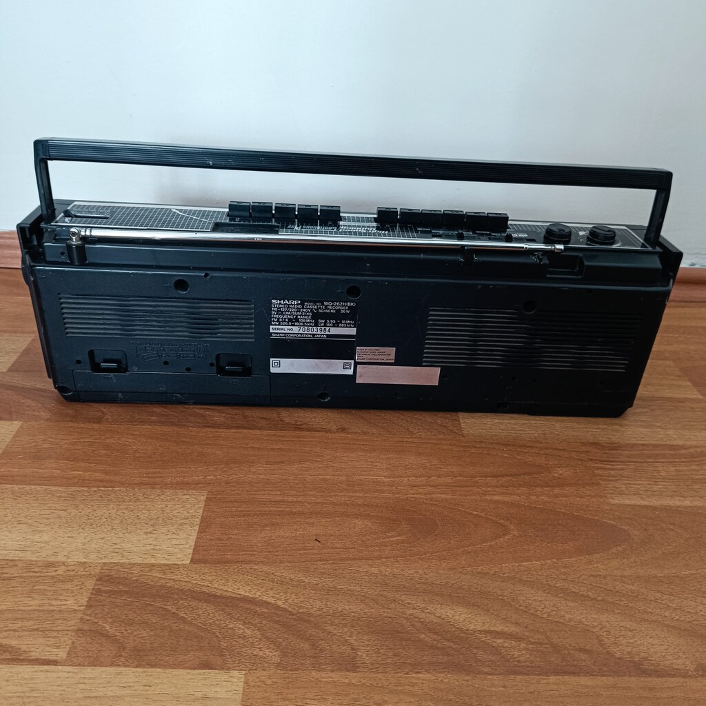 Sharp WQ-262H Radyo,Teyp Mini Boombox.Ücretsiz KARGO.Dikimevi Mevkii - 3