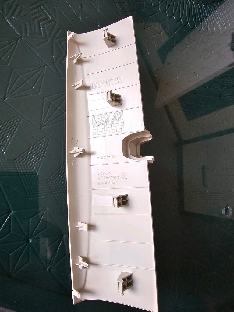 passat ic dikiz aynası arka kapak - 3