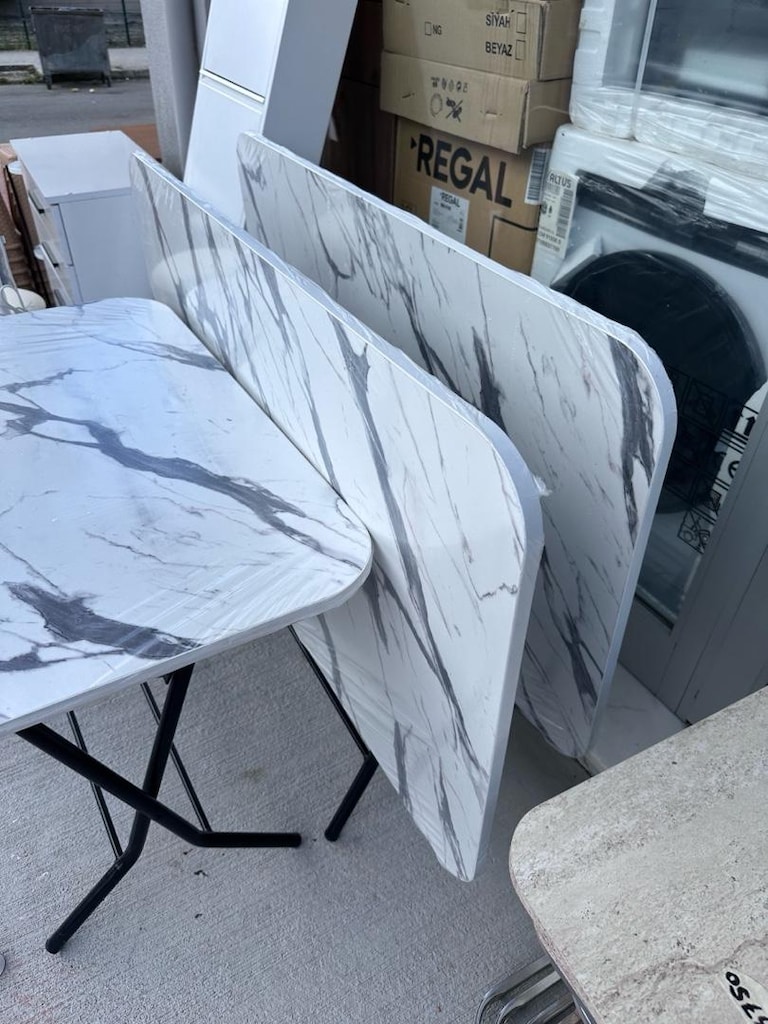 Katlanır masa 60x90 cm sıfır ürün - 2