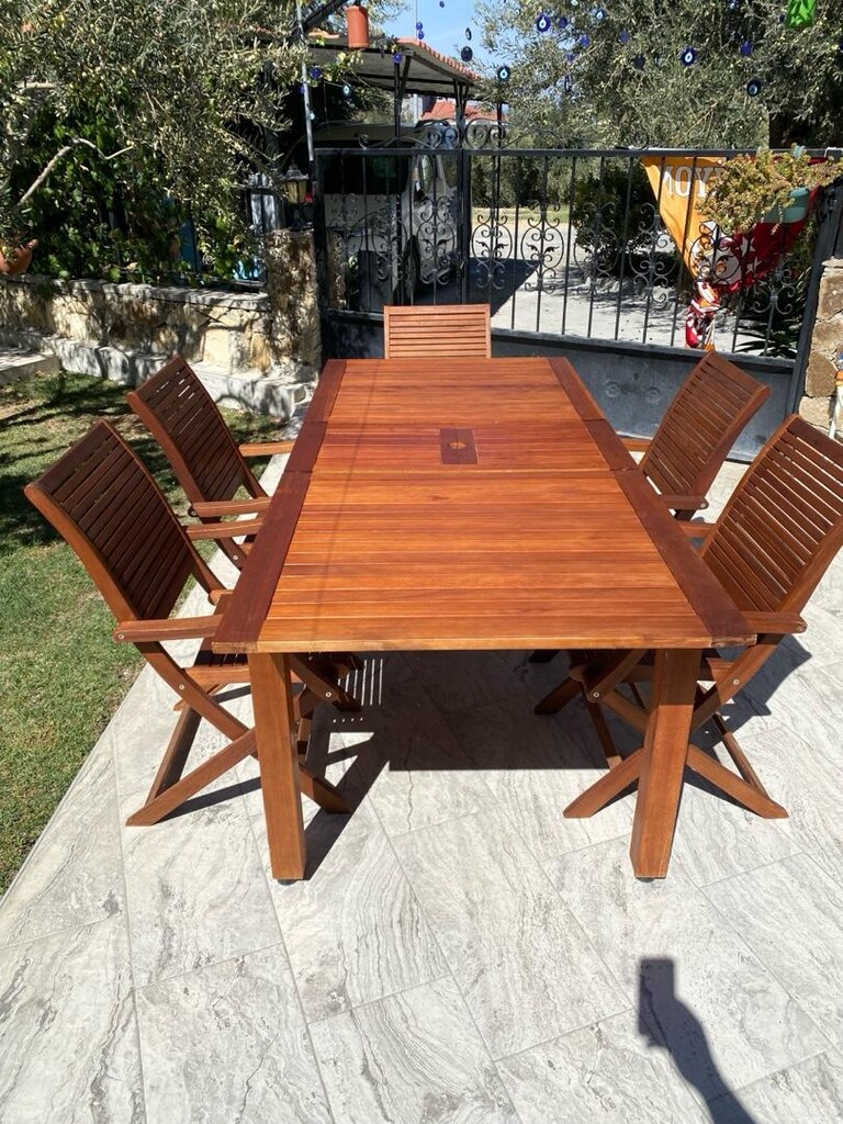 Teak Masa Takımı - 3