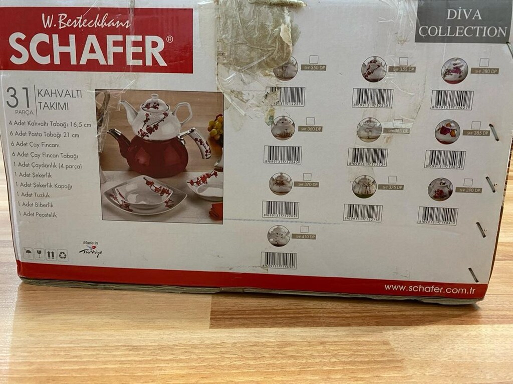 Schafer 31 parça kahvaltı takımı - 3