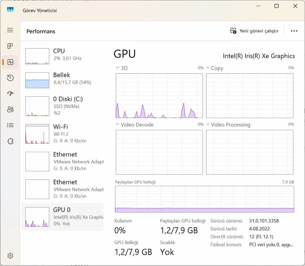 Huawei MateBook 16s - i9 12900H - 16GB - Dokunmayik - 5