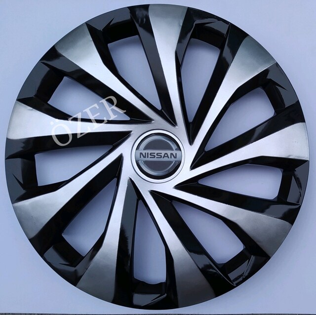 Nissan Micra / Almera / Qashqai -13-14-15-16 inç jant kapağı 4'lü