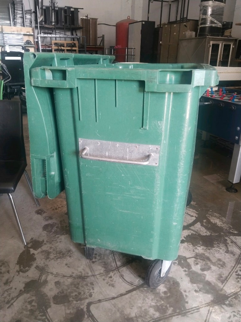 Plastik Çöp Konteyneri (1 adet. 770litrelik) - 8