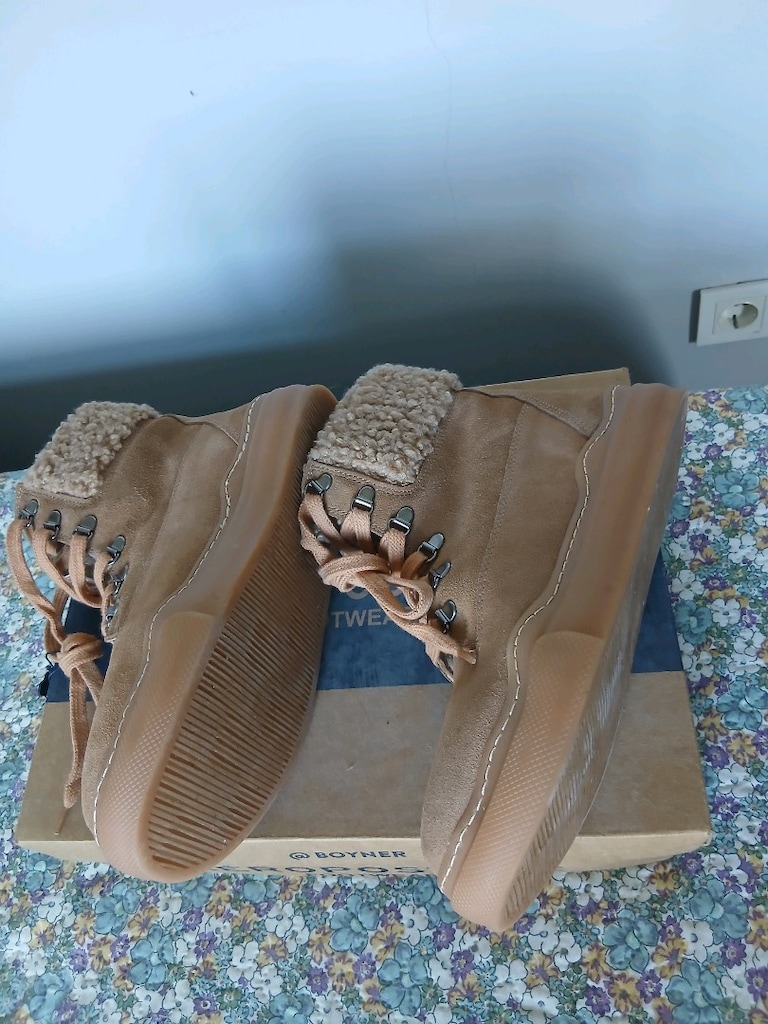 Aeropostale Deri+Tekstil Tabaj Kadın Bot Cadız 39 numara - 5