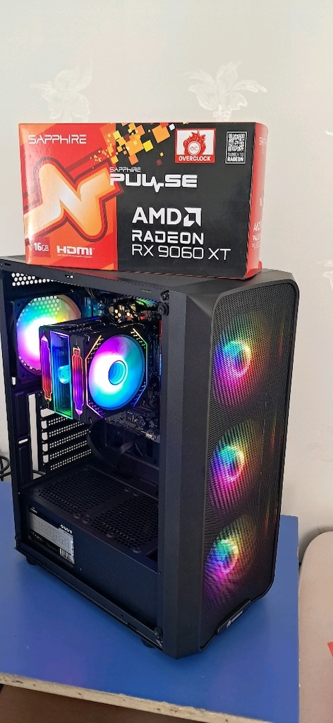 RX 9060 XT 16 GB li ddr5 sıfır hazır sistem/oyun canavarı