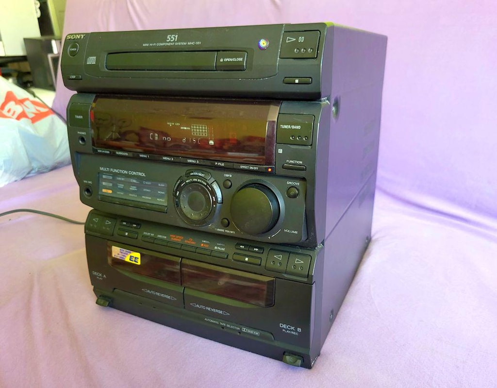 Sony 551 Müzik Seti Gövde - 4