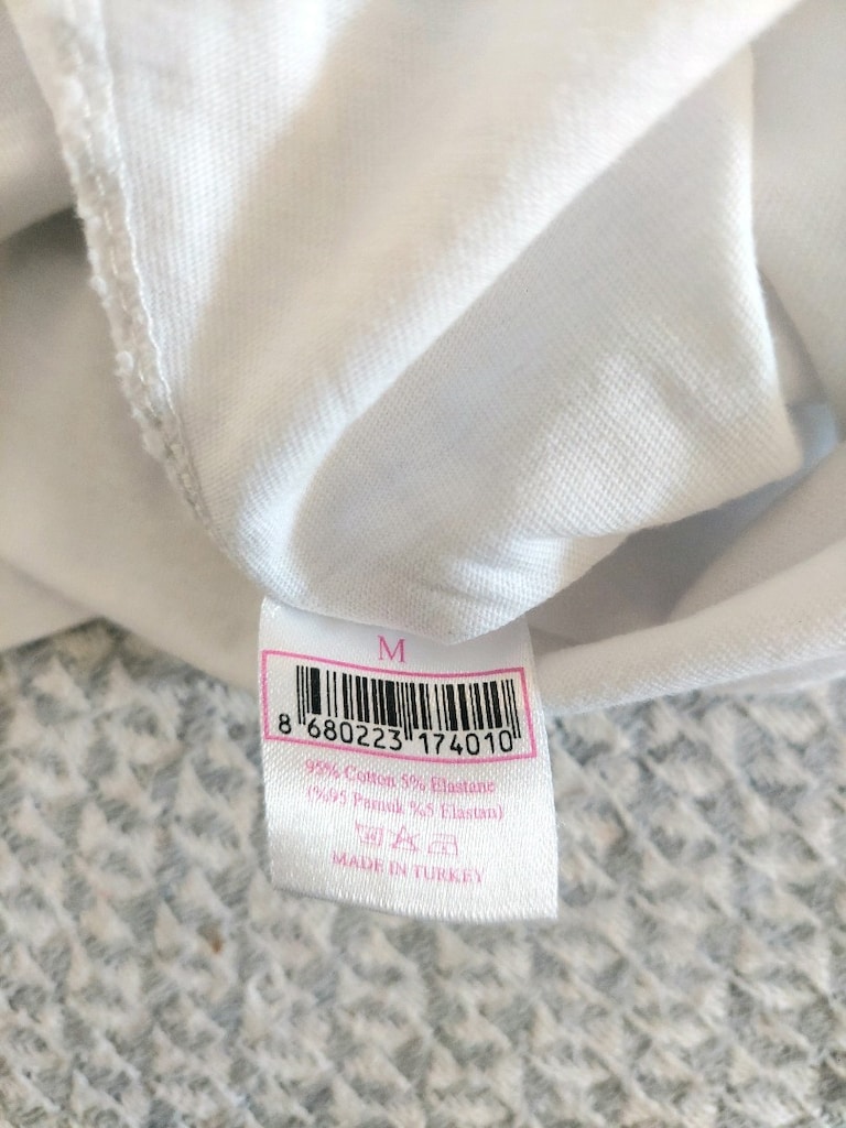 Marie claire kız çocuk yazı desen tshirt - 9