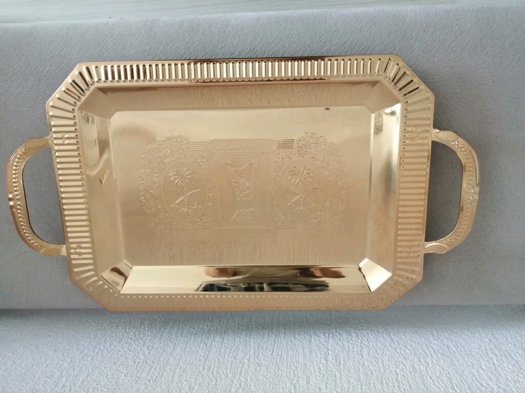 Kararmaz çay kahve tepsisi - 3