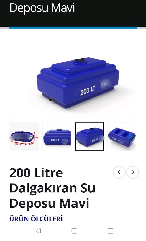 su deposu 200lt dalgakıranlı - 2