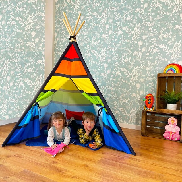 Nubuni Tipi çocuklar için çadır, renkli