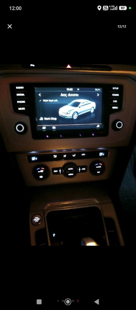 Passat b8 2015 comfortline full temiz şık araç 18 jant - 12