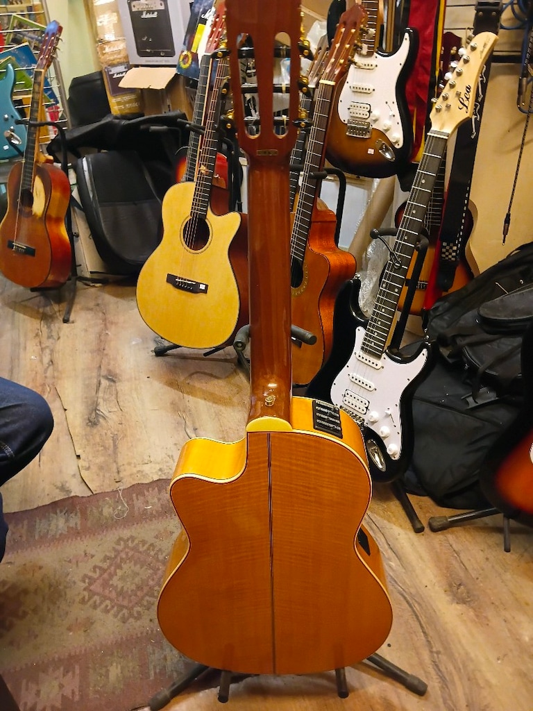 Jasmin Takamine TC48MC Elektro klasik gitar.. Sifir ayarinda.. - 5