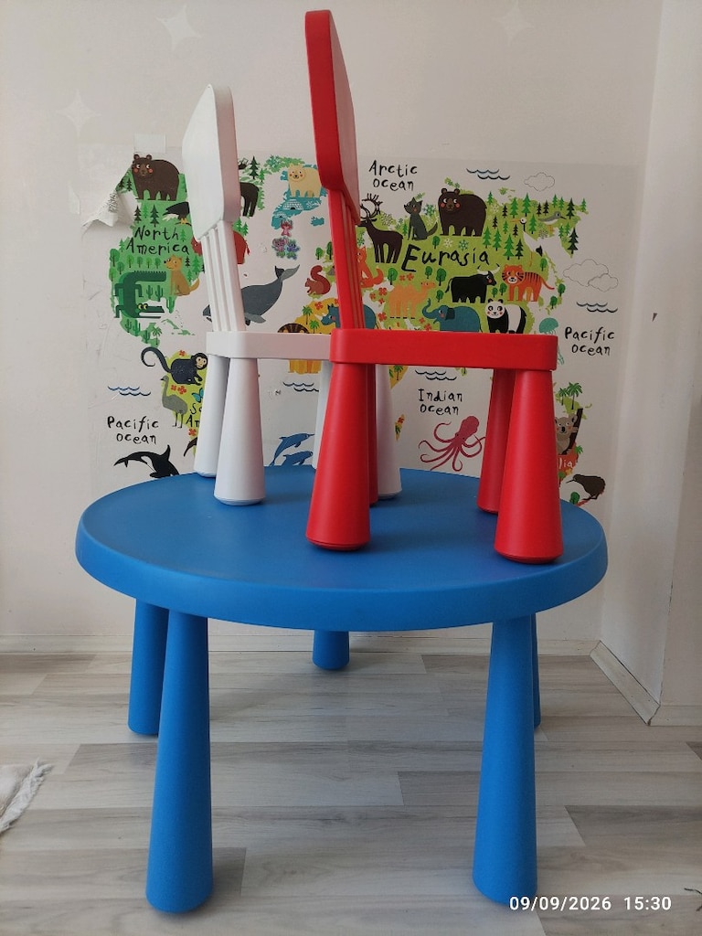 Ikea çocuk masa sandalye - 2