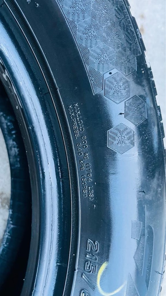SATILIK 2024 Ağustos ayı üretim 1 kış kullanılmış Falken 4 adet lastik - 9