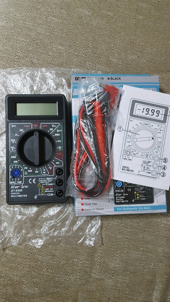 multimetre / avometre / voltmetre