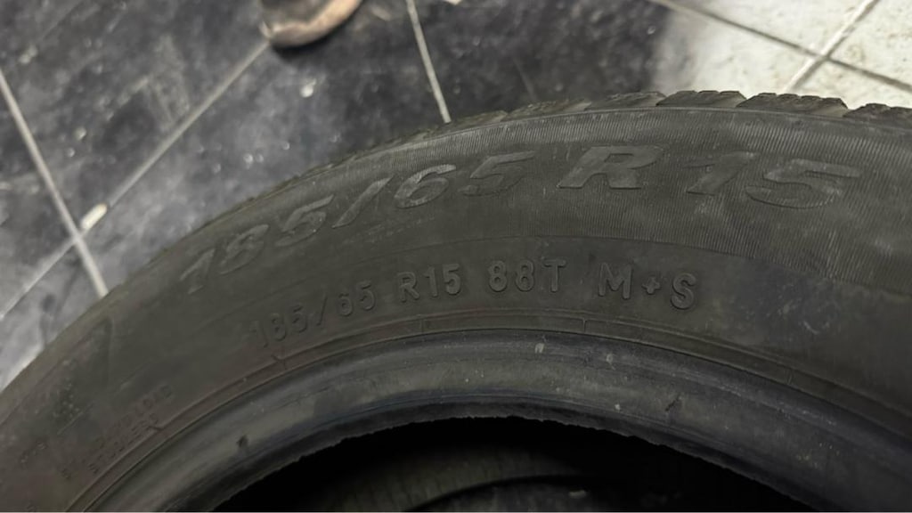 185/65/15 pirelli marka kışlık lastik takımı - 2