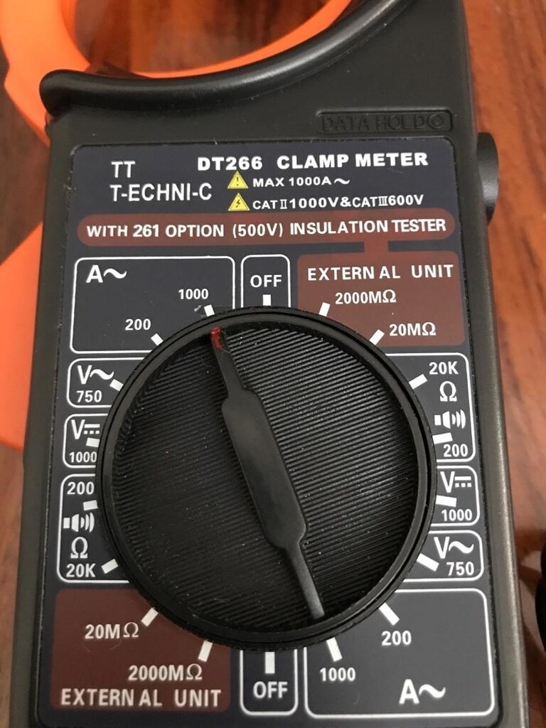 DİJİTAL DT266 CLAMPMETER ÖLÇÜ ALETİ - 5
