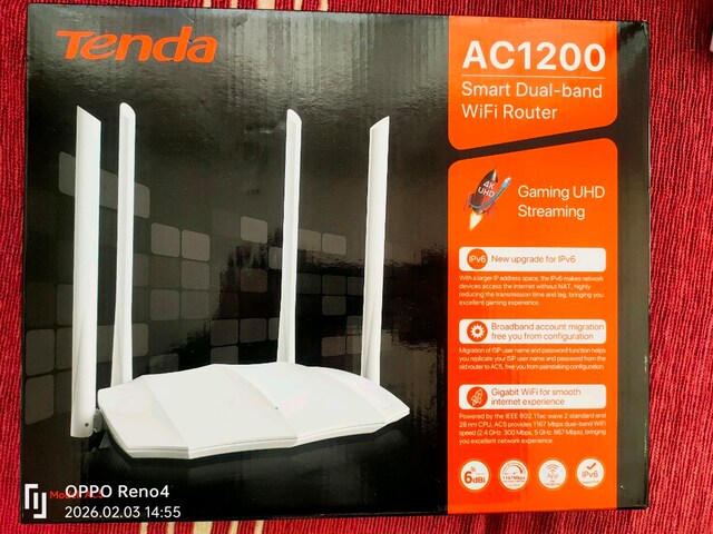 Tenda Router AC5 AC1200 model