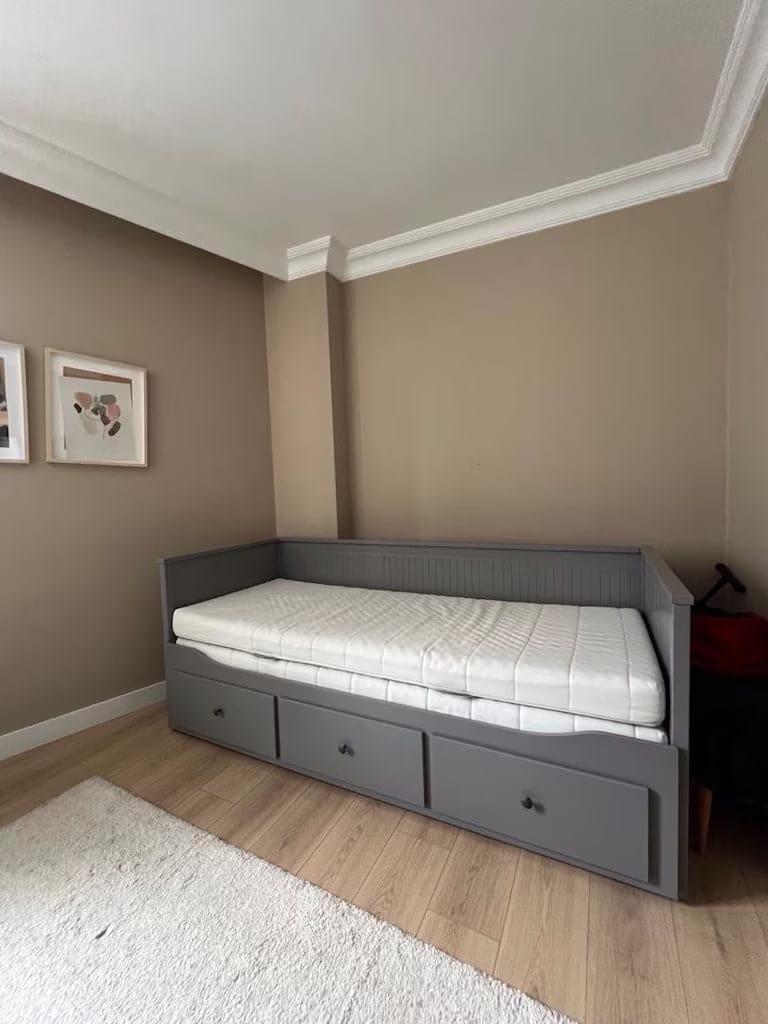 IKEA HEMNES Divan + Kaliteli Döşek Dahil Çok Temiz Kullanılmış - 5