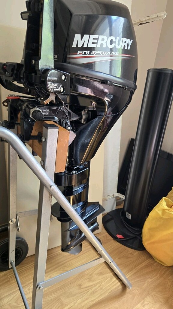 Mercury 9.9 HP temiz - 7